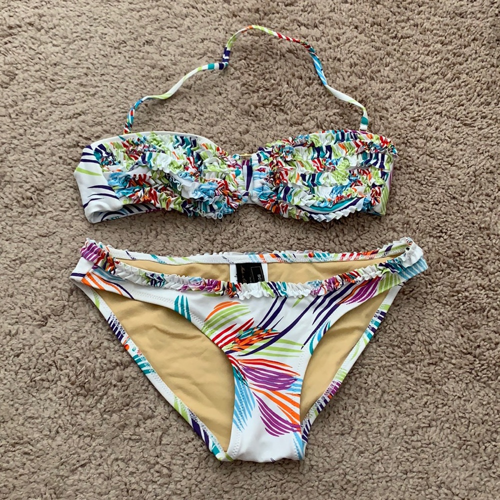 BCBG colorful XS swimsuit
